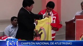 N11 CAMPEÓN NACIONAL DE ATLETISMO REPRESANTARA AL PERU EN PARAGUAY