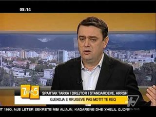 7pa5 - Gjendja e rrugeve pas motit te keq - 13 Tetor 2015 - Show - Vizion Plus