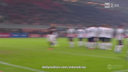 Giacomo Bovanetura 2-1 Amazing Free-Kick  Goal HD - AC Milan v. Crotone - Coppa Italia 01.12.2015 HD