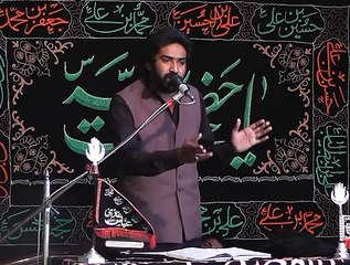 Zakir Zameer ul Hassan Johar 17th Muhram 1437(2015) Choti Behak Hafizabad