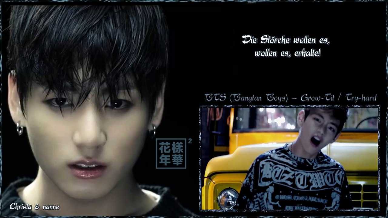BTS (Bangtan Boys) – Grow-Tit /Try-hard MV HD k-pop [german Sub]