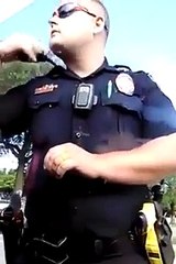 Texas Officer smashes out a car window of uncooperative suspect... The end of this video ROCKS!
