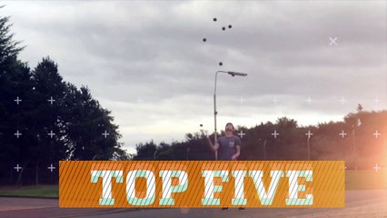 TOP FIVE JUGGLING | PEOPLE ARE AWESOME