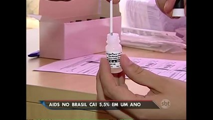 Cai o número de novos casos de Aids no Brasil