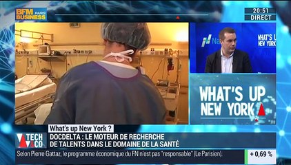 What's Up New York: "DocDelta permet d'avoir le profil médical et le score de mobilité d'un médecin", Christophe Toudic - 01/12