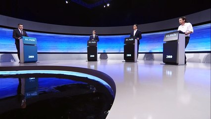 Debate con ausencias entre candidatos en España