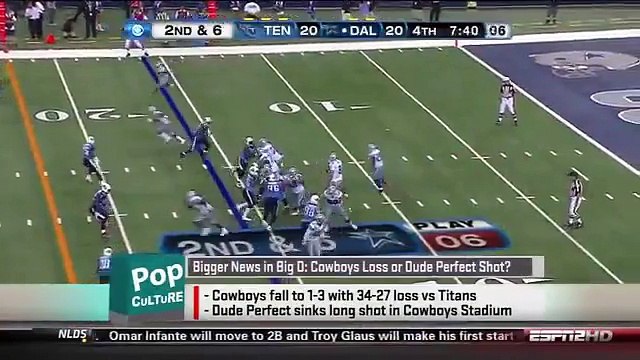 SportsNation: DP vs Dallas Cowboys (10/11/10)