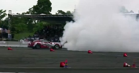 Car super speed drift