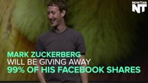 Mark Zuckerberg Will Be Giving Away 99% Of His Facebook Shares