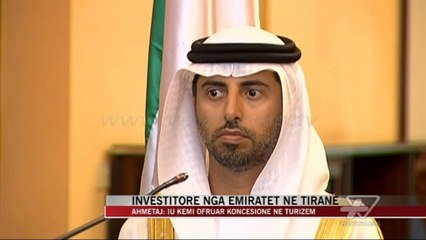 Investitorë nga Emiratet në Tiranë - News, Lajme - Vizion Plus
