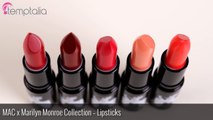 MAC Marilyn Monroe Collection: Live Swatches & Review