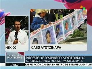 México: padres de los 43 advierten que seguirán movilizándose