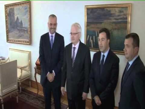 RAMA NE KROACI KERKON MBESHTETJE PER MARRJEN E STATUSIT KANDIDAT LAJM