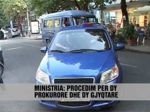 DOSJA E ALDO HOXHES MIN DREJTESISE PROCEDIM PER 2 GJYQTARE DHE 2 PROKURORE LAJM