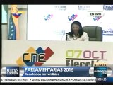 CNE anunciará resultados electorales en Venezuela cuando sean “irreversibles”