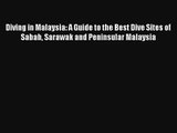 Diving in Malaysia: A Guide to the Best Dive Sites of Sabah Sarawak and Peninsular Malaysia