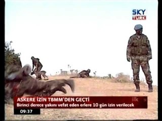 PARLAMENTI TURK AUTORIZON NDERHYRJEN USHTARAKE NE TOKEN SIRIANE LAJM