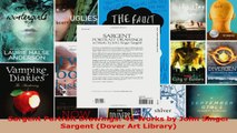 Download  Sargent Portrait Drawings 42 Works by John Singer Sargent Dover Art Library Ebook Free