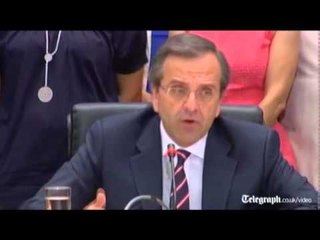 KRIZA GREKE SAMARAS JEP ALARMIN PERPARA KESTIT TE RRADHES SE NDIHMAVE LAJM