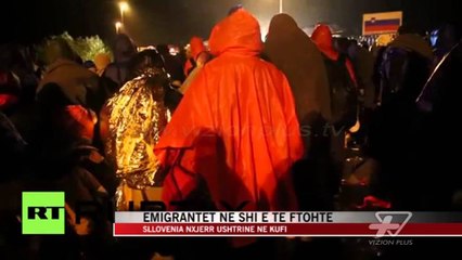 Emigrantët në shi e të ftohtë - News, Lajme - Vizion Plus