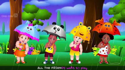 Rain, Rain, Go Away Nursery Rhyme With Lyrics Cartoon Animation Rhymes & Songs for Childre