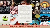 Download  Das Parfum Die Geschichte Eines Morders Fiction Poetry  Drama German Edition PDF Free