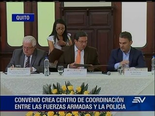 Se firma convenio las FF.AA. y la Policía para un trabajo en conjunto entre ambos organismos