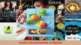 Read  Cooks Encyclopedia of Spices Ebook Free