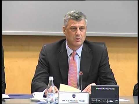 THACI PER DIALOGUN BISEDIMET DO SJELLIN NJOHJEN E KOSOVES NGA SERBIA LAJM