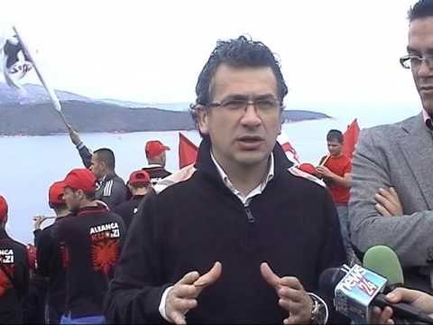 ALEANCA KUQ E ZI PROTESTE NE KSAMIL PER KUFIJTE DETARE ME GREQINE LAJM