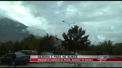 Dëbora e parë në Kukës - News, Lajme - Vizion Plus