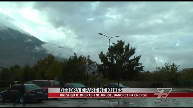 Dëbora e parë në Kukës - News, Lajme - Vizion Plus