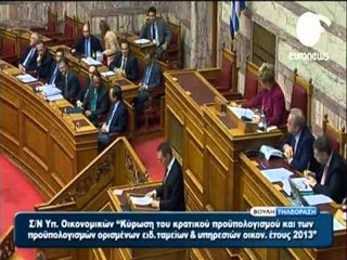 PROTESTA NE ATHINE PARALAJMEROHEN KUNDER MIRATIMIT TE BUXHETIT LAJM