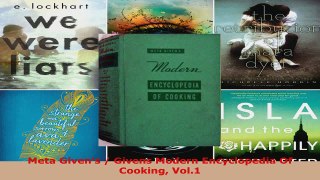 Read  Meta Givens  Givens Modern Encyclopedia Of Cooking Vol1 Ebook Free