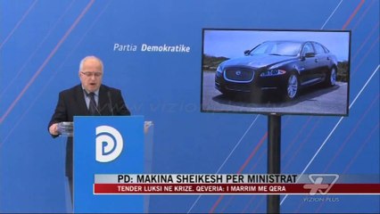 PD: Makina sheikësh për ministrat - News, Lajme - Vizion Plus