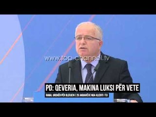 PD: Shqiptarët vuajnë për bukë, ministrat me makina Jaguar - Top Channel Albania - News - Lajme