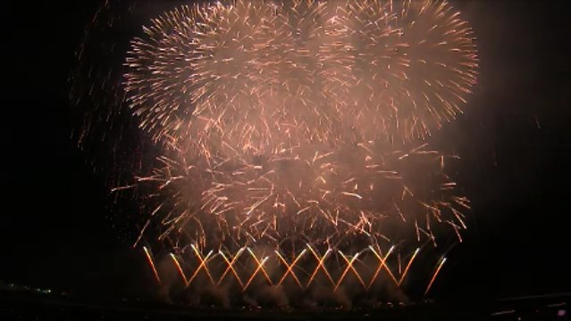 【5.1ch-HD】Nagaoka Fireworks 2015. Tenchijin Hanabi. By Nomura Hanabi Kougyou.　長岡花火2015　天地人花火　野村花火工業