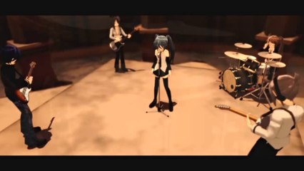 glow (MMD) / 初音ミク