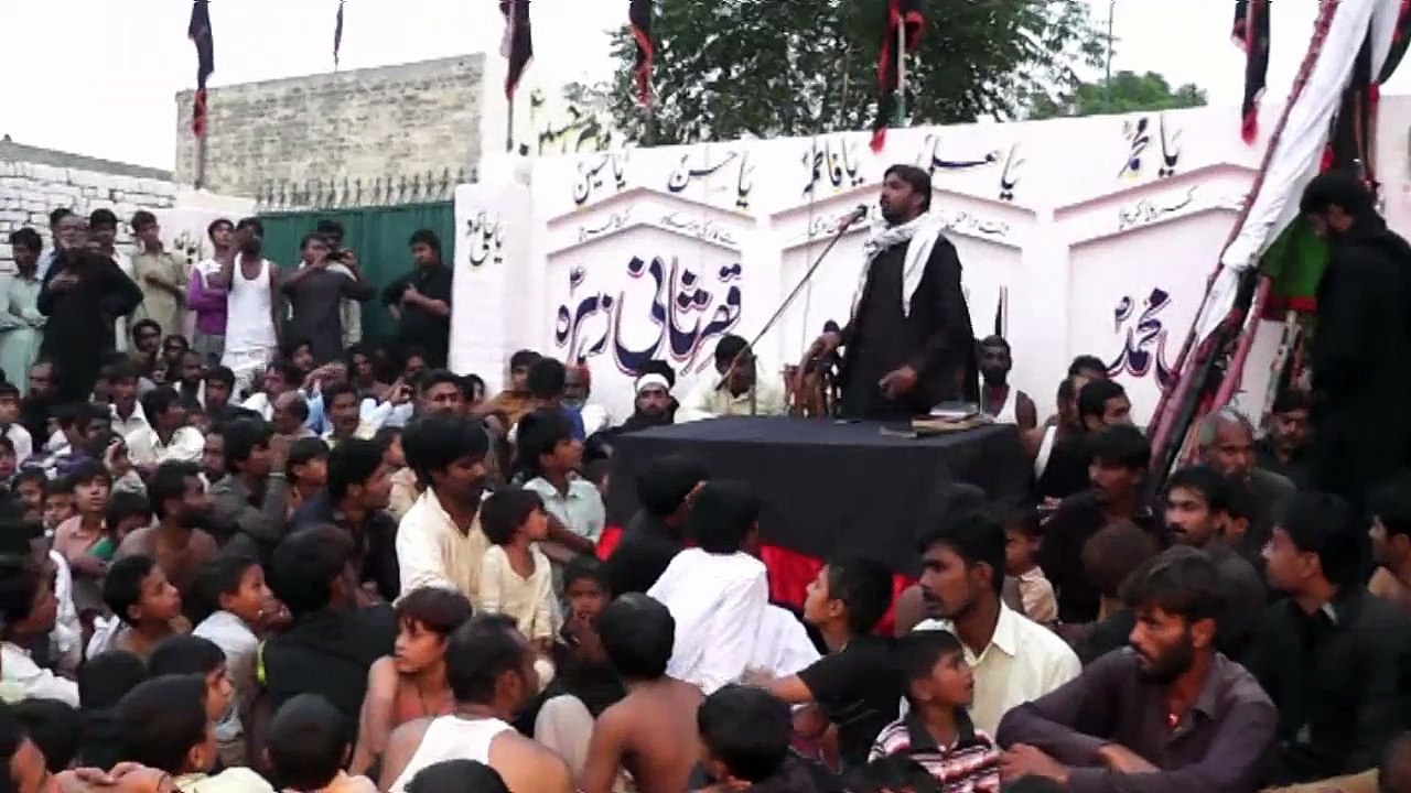 azadari in 508 gb allama syed kamran hasan 10-muharram  2015 majlis
