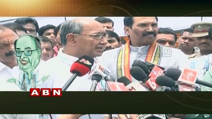 Digvijay Singh Meeting With TPCC Leaders Over MLC Elections | Running Commentary (01-12-2015)
