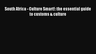 South Africa - Culture Smart!: the essential guide to customs & culture [Read] Online