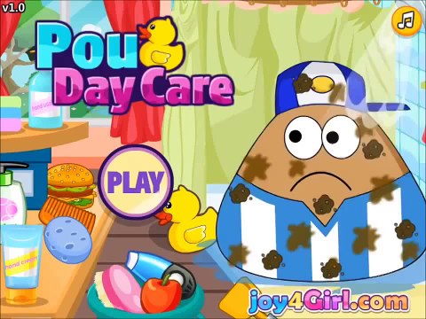 Pou Day Care Game Episode-Pou Games Online-Caring Games
