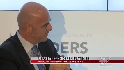 UEFA i tregon derën Platinisë - News, Lajme - Vizion Plus