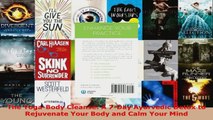 Download  The YogaBody Cleanse A 7Day Ayurvedic Detox to Rejuvenate Your Body and Calm Your Mind EBooks Online