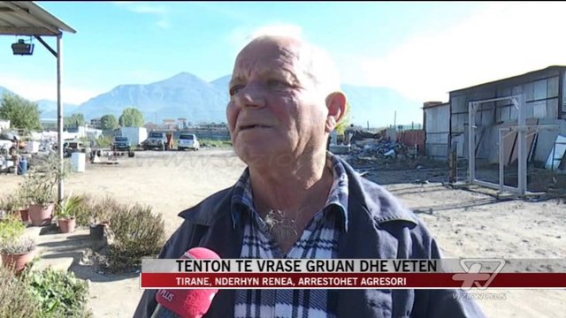 Burri tenton të vrasë gruan dhe veten - News, Lajme - Vizion Plus
