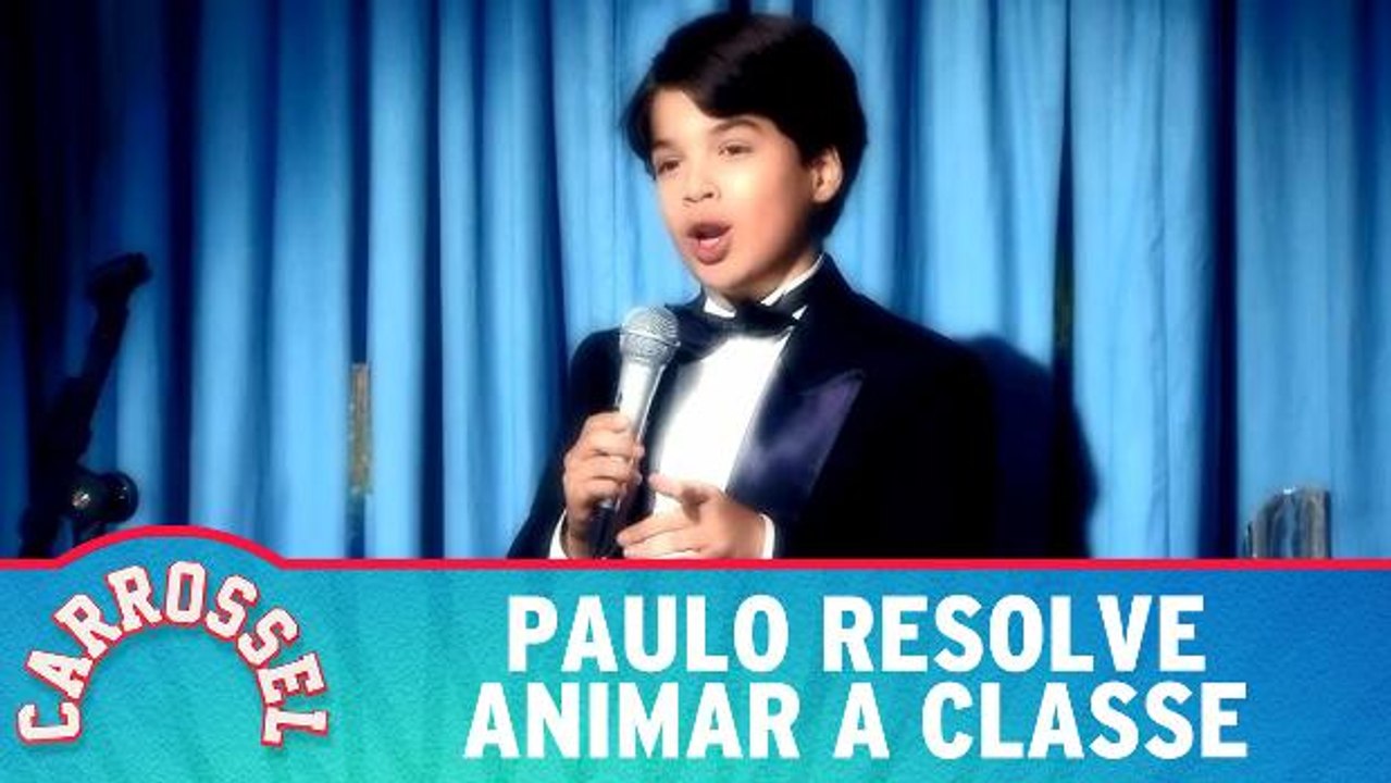 Paulo resolve animar a classe