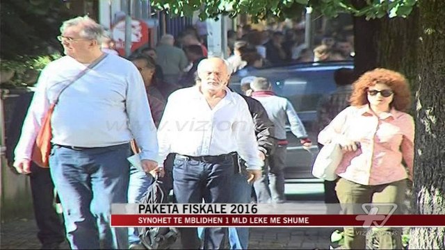 Paketa fiskale 2016, synohet të mblidhen 1 mld lekë më shumë - News, Lajme - Vizion Plus