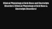 Clinical Physiology of Acid-Base and Electrolyte Disorders (Clinical Physiology of Acid Base