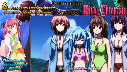 Top 10 Best Tsundere Girl Anime EVER [HD]