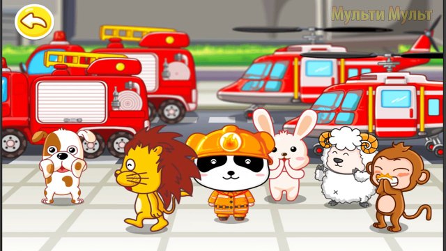 FireTruck and fire Cartoon about toy cars Cartoon in English Мультфильм Маленький пожарник